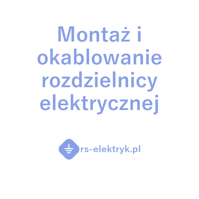 Montaż i szycie rozdzielnic elektrycznych