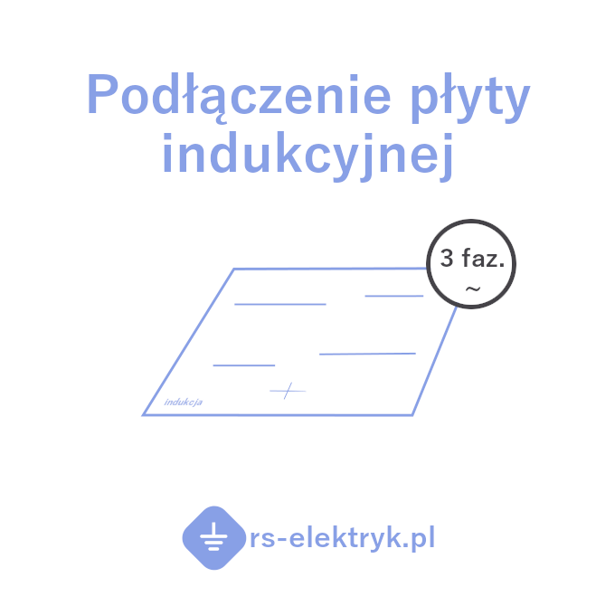 Podłączenie płyty indukcyjnej trójfazowej Podłączenie płyty indukcyjnej trójfazowej