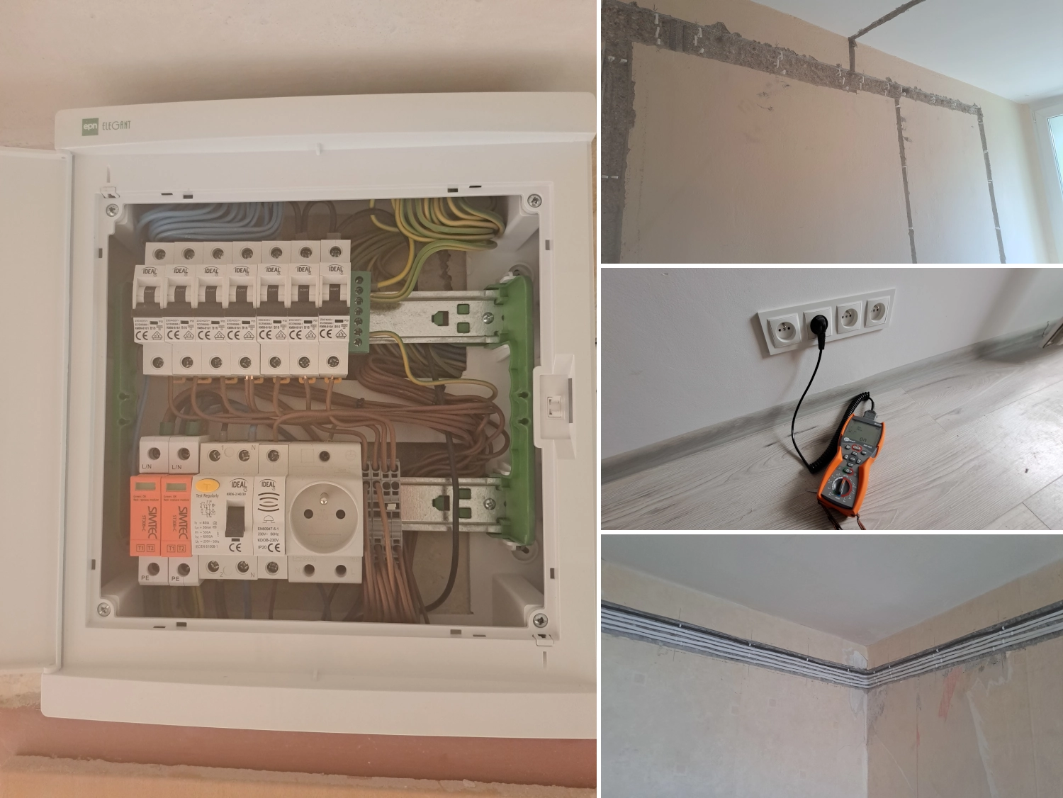 Realizacja wymiany instalacji elektrycznej w bloku Realizacja wymiany instalacji elektrycznej w bloku